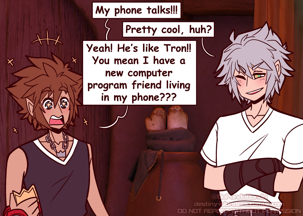 destiny-islanders:    Sora may not know much about technology, but he does know that