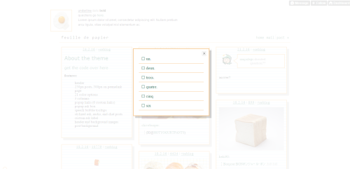 espoirthemes:#7 feuille de papierstatic preview / permalink + codea multi-column header themefeature