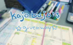 kajobujo:  kajobujo’s 700 follower giveaway!!listen