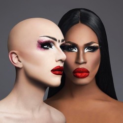 ohxoz:  💋Sashea (Shea Couleé   and Sasha