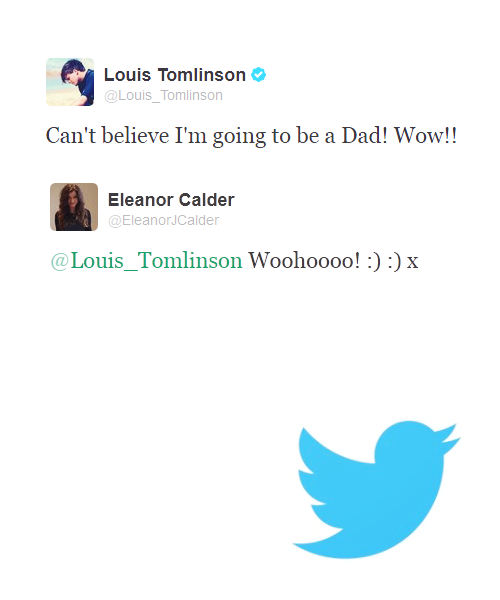 omgdelerrie:  Louis and Eleanor’s 2012 April Fool prank to the One Direction fandom.