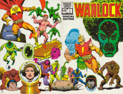 Warlock No.1 (Marvel Comics, 1982). Cover