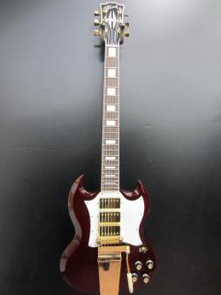samashmusic:  Used Guitar Of The Day Gibson Captain Kirk Douglas SG —- http://ow.ly/CkrGG Who’s your favorite Gibson SG player?