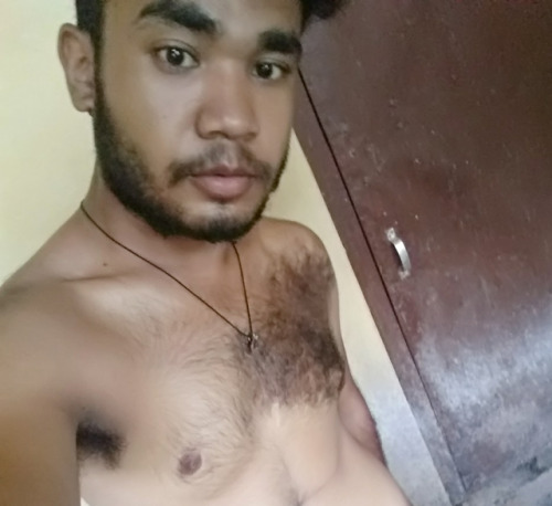 haurukoh:  Guys do you want to see this Indian hunk from. Haryana to strip in front of you? Look at his asymmetry chest pain….. It is so sexy. 100 shares and you will get to see his beautiful big dick.  No thank you he definitely is no “hunk” in