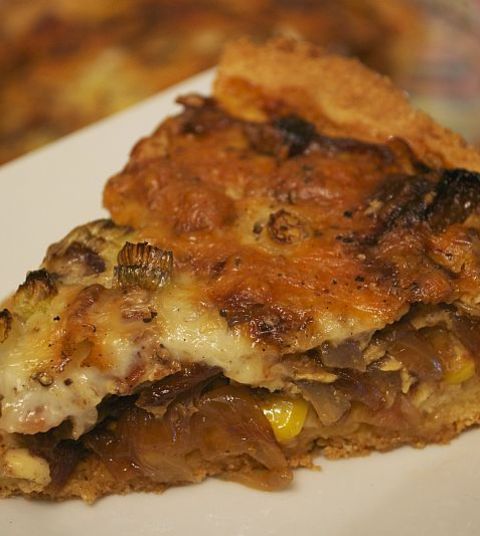 Vidalia Onion & Bacon Pie