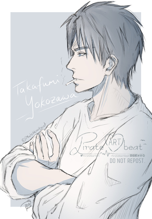 Couldn&rsquo;t sleep last night but Yokozawa was there and took care of it. ♥I love this 