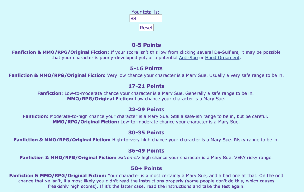 So I ran Steven through the Mary Sue Litmus Test&hellip;