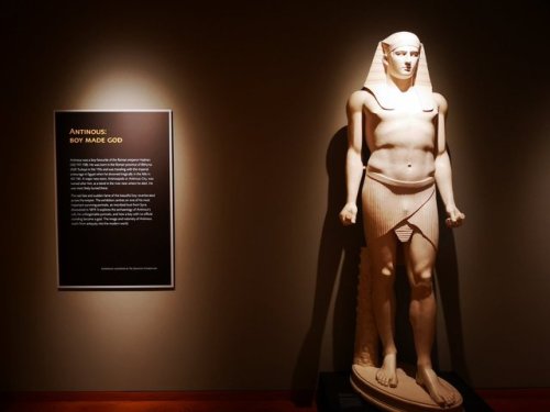 grandegyptianmuseum: Antinous: Boy Made God Antinous was a boy favourite of the Roman emperor Hadria