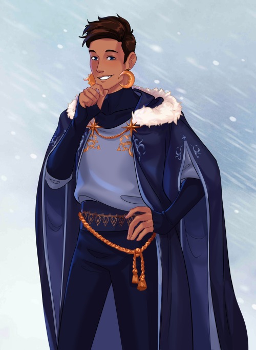 Kirya’s sprites for the winter fair! Thought it would be nice to put this here (yes, he has ti