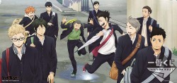 yoshi-x2:  New Haikyuu!! illustrations for