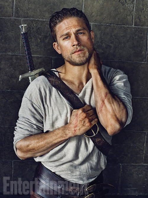 diana-prince:First Look At Pacific Rim’s Charlie Hunnam As King Arthur