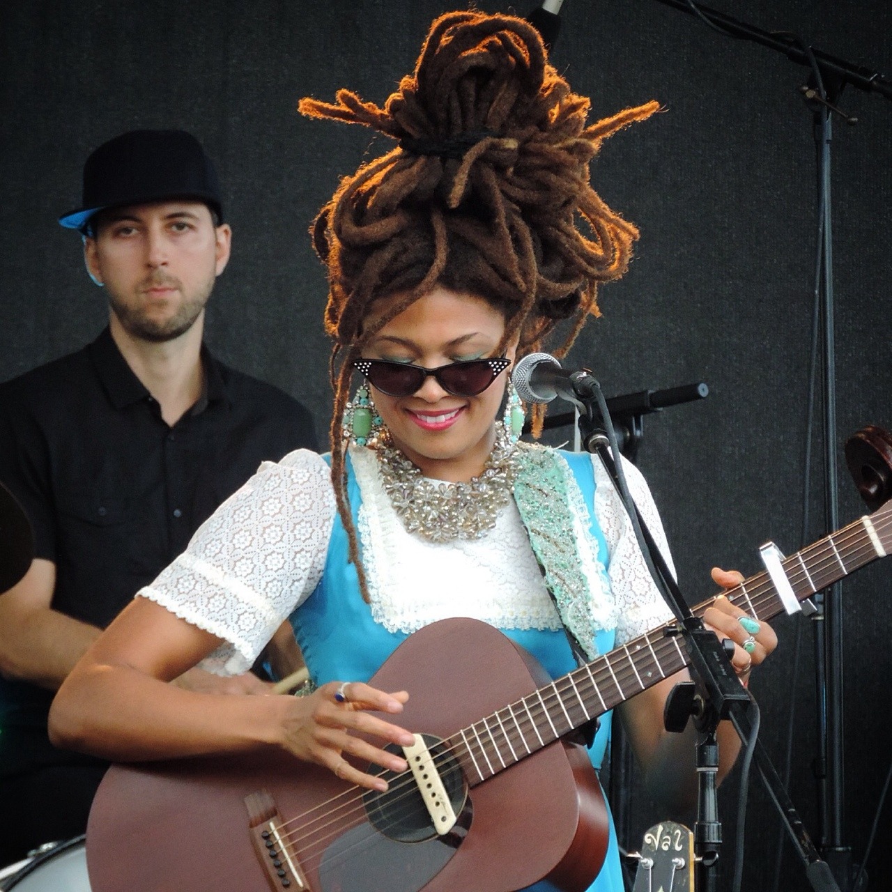 maribellanyc:  AfroPunk Fest, August 23, 2014. Valerie June, Alice Smith &amp;