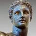 homobuenosaires:Euphranor de Sicione. Joven de Antikythera, Bronce, ca 340/330 a C. Detalle.