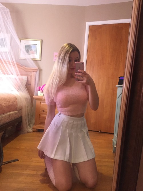 kitten-chloe:  kitten-chloe:  Wouldn’t it be loverly?  This fuzzy top is now for sale on my depop account! Username @/faeriequeen check me out I could use some extra $$$!