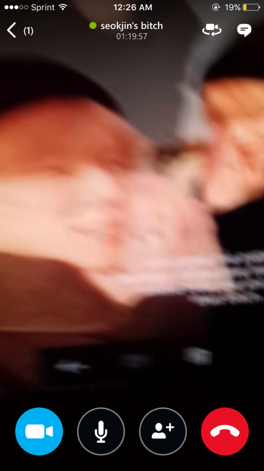What Happens When You Try To Skype With @jin-oppa