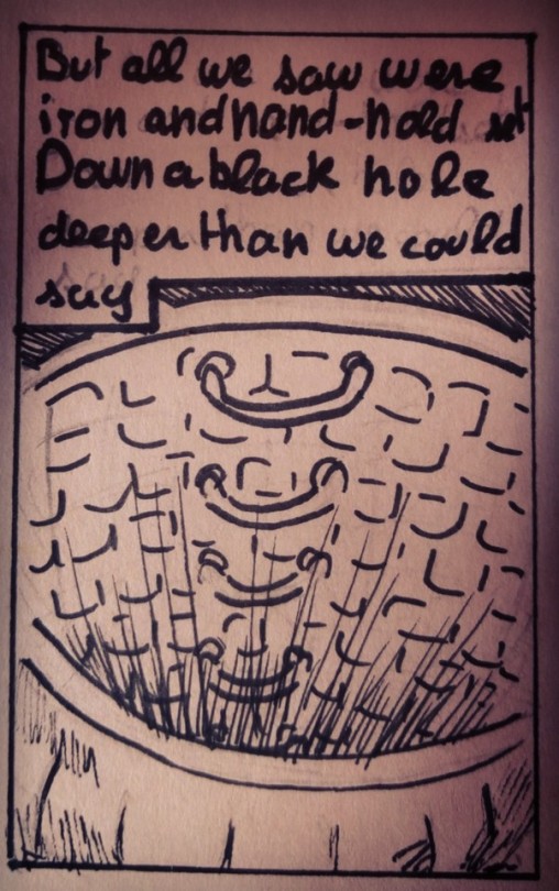 An Old Comic Based On A Poem Of Lovecraft, From Fungi De Yuggoth.
