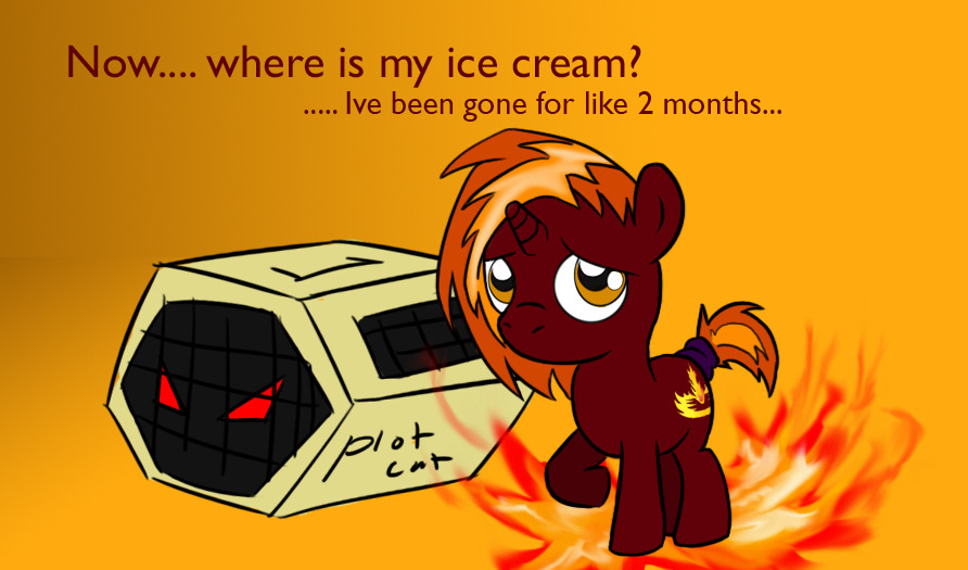 taboopony:  Shymod: O scuttlebug!Scuttlebug: no really.. wheres my ice cream… did