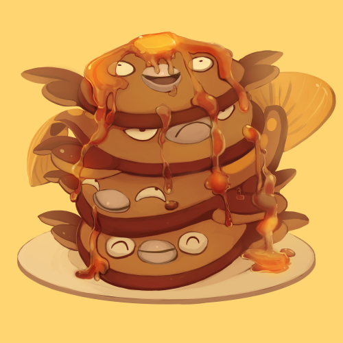 kichiart:  This short stack of stunfisks is available on my redbubble on shirts, stickers and more!