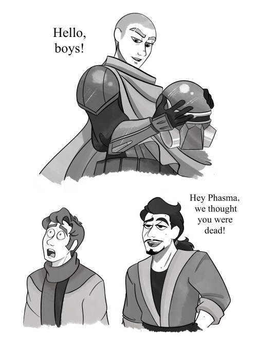 Let’s say Phasma became a bounty hunter after the FO fell…