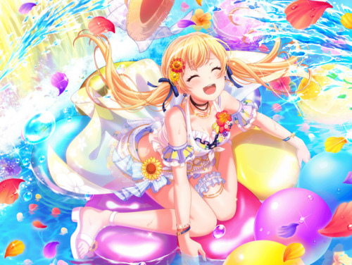 Sparkling! Seaside Flower - Limited Gacha Update 08/04The limited event Gacha, featuring Aya, C