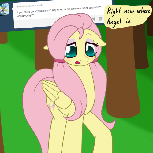 fluttershyanswers:  I hope he is alright…  Aww ;w; <3