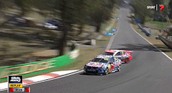 duck7-motorsports:  Huge crash between Warren Luff and Craig Lowndes during practice 6 of the 2014 Bathurst 1000 