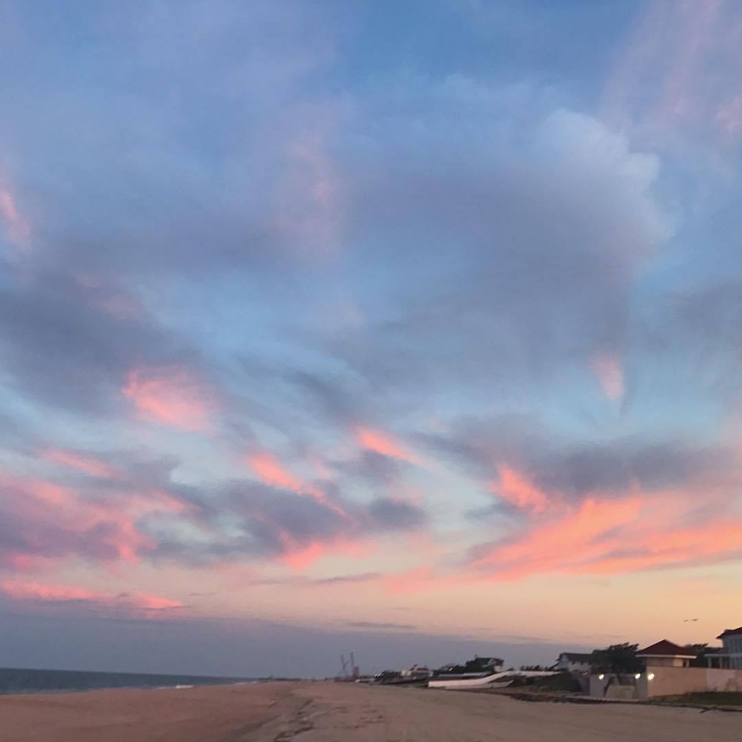 beach bum life  (at Long Branch Beach)