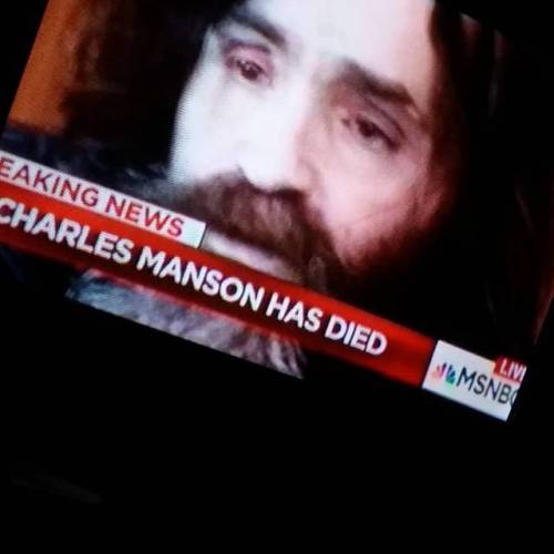 MANSON DEAD!!! REST IN HELL BASTARD #Manson