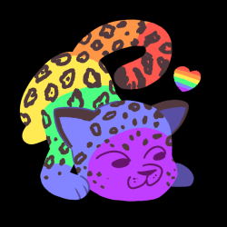 iamprikle:  soe cute big cat pride flag icons,
