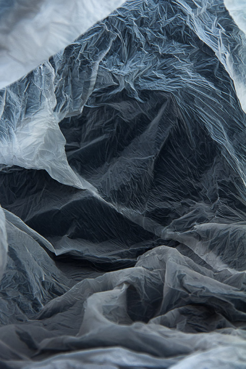 Plastic Bag Landscapes by Vilde RolfsonOngoing project, where I use light and colored background to 