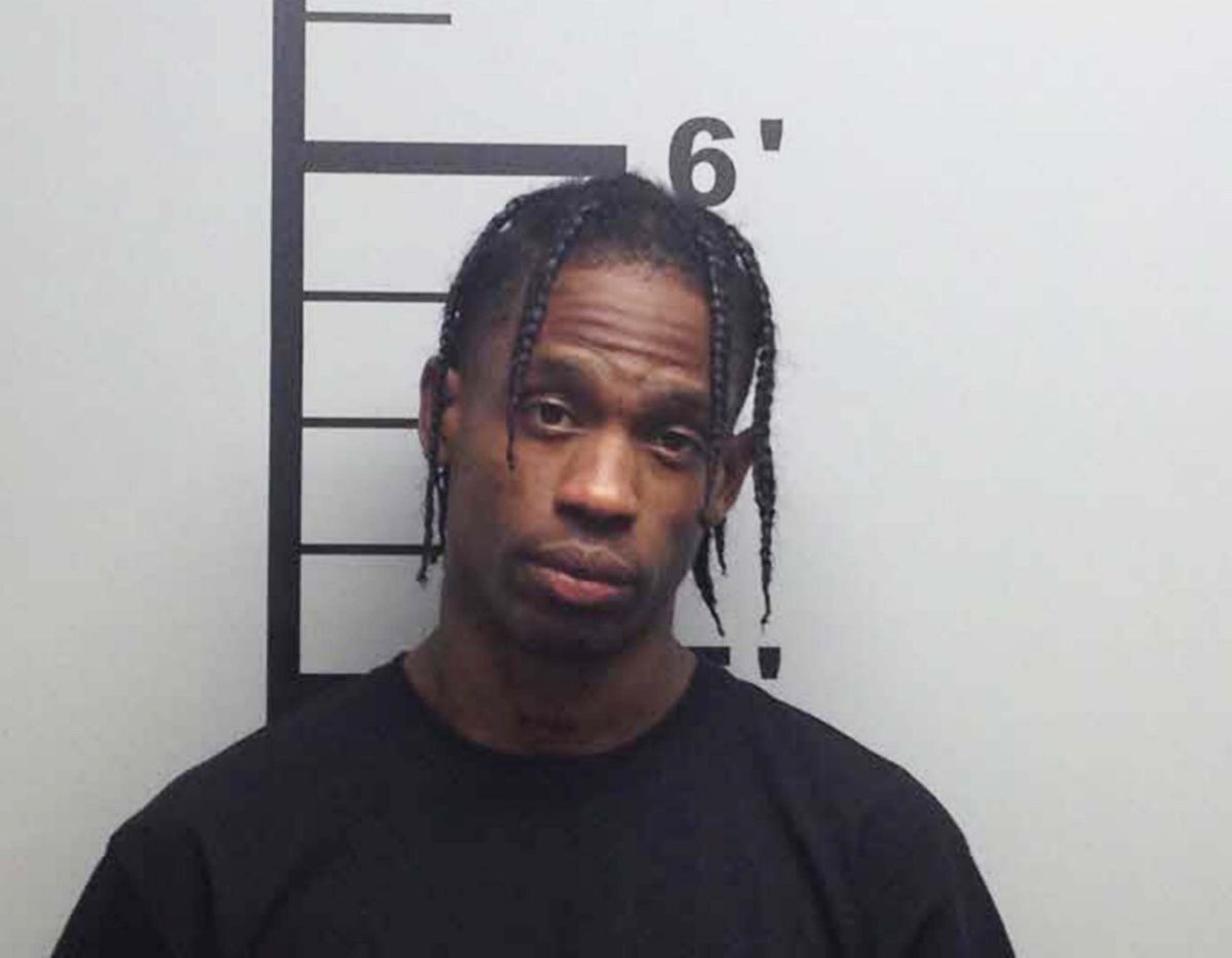 0gz:  Travi$ Scott’s mug shot