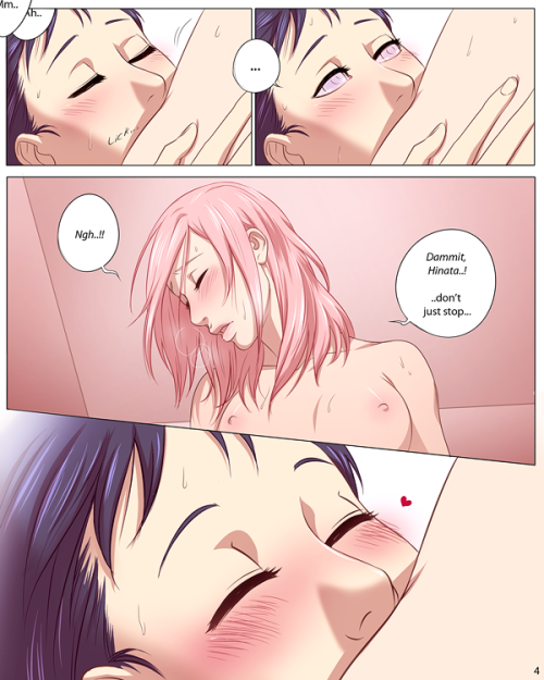 doujinsalad:  NarutoSakura x Hinata by SLJ adult photos