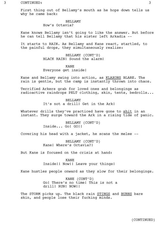 Happy Wonkru Wednesday! To keep the hiatus going smoothly, here’s a snippet from “Gimme Shelter”, written by Terri Hughes Burton & Ron Milbauer. Enjoy. :)