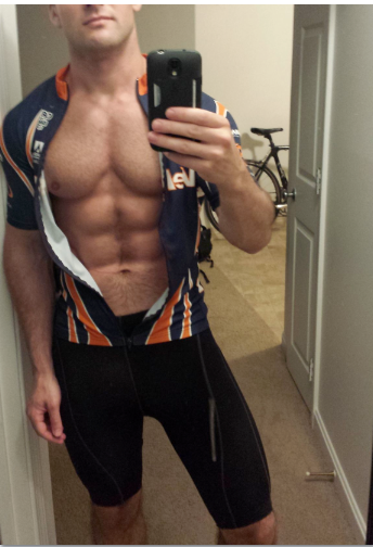HUNG FRENCH CYCLIST