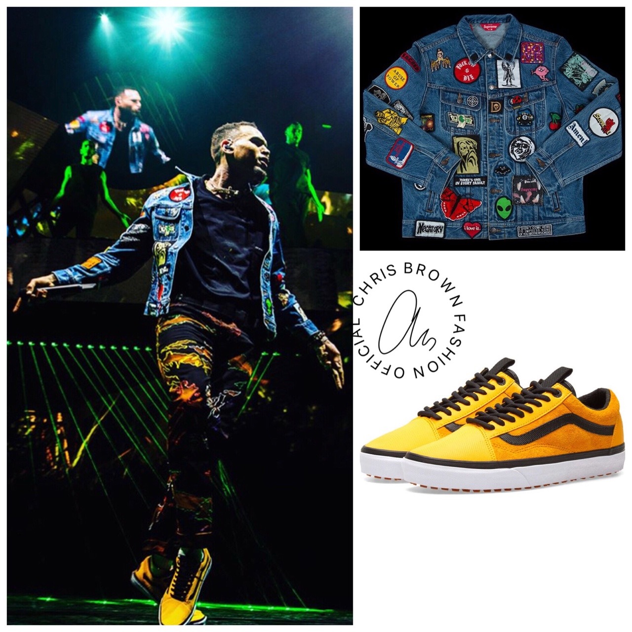 SPOTTED: Chris Brown Rocks Supreme Tracksuit & Sacai LDWaffle Sneakers –  PAUSE Online