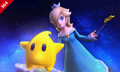 supersmashbrospics:  Rosalina &amp; Luma Launch Into Battle! 