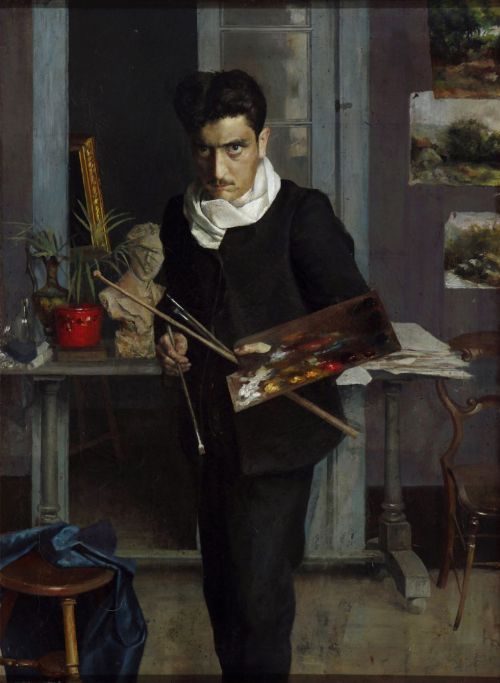 Self Portrait  -  Julio Romero de TorresSpanish  1874-1930