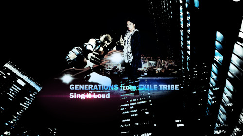 >> GENERATIONS from EXILE TRIBE 1600x900 <<