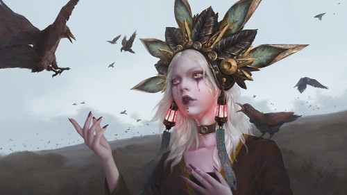 《Melissa》  yi Tang www.artstation.com/artwork/XBO00y