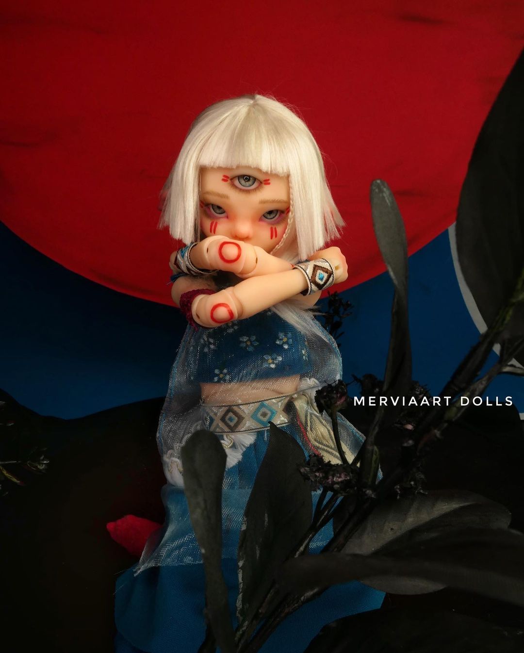 AURORA Mela doll inspired by “The Seed” music video created by Merve! 🌱❤️ | artist’s insta | artist’s store |  