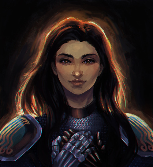 kingbaest: Wilfire Youngglory, Paladin of Eldath, tavern brawler.She started out very differently fr