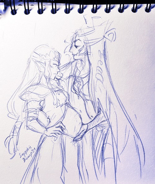 Zelda &amp; Midna request from one of my livestreams!Find hundreds of more pics on my P★treon!Co