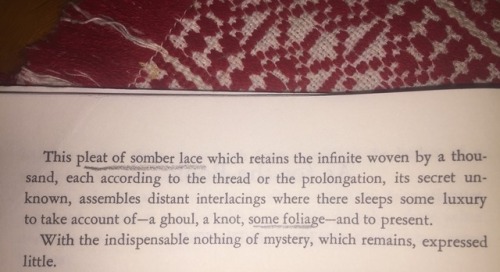 Stéphane Mallarmé, cuts from ‘Crisis in Poetry’ (1985-6) and ‘The Restricted Action’ (1987).