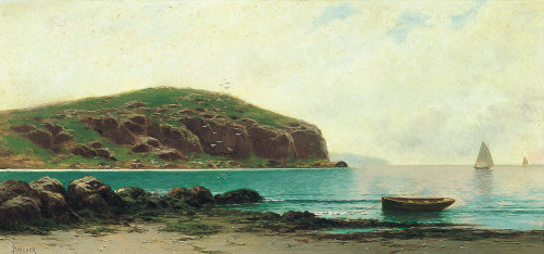 Coastal ViewAlfred Thompson Bricher (American; 1837–1908)ca. mid-1870s or laterOil on canvas© Carmen