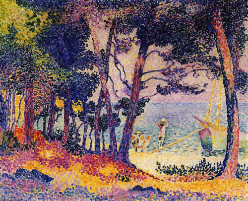 artist-cross: A Pine Wood, Provence, Henri-Edmond CrossMedium: oil,canvaswww.wikiart.org/en/