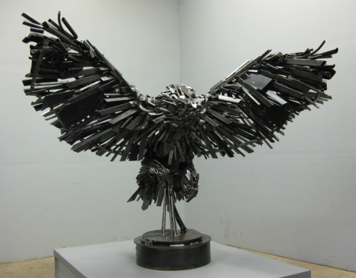fer1972:  Metal Sculptures by Steel Pond Studios