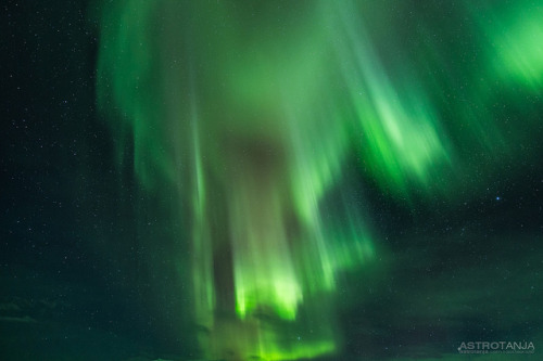 Aurora in Iceland by Astro-Tanja on Flickr.