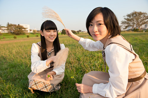 akibeya:  (ナタリー - [Power Push] 乃木坂46「バレッタ」特集 - 生駒・堀センター対談から) 生駒里奈　堀未央奈