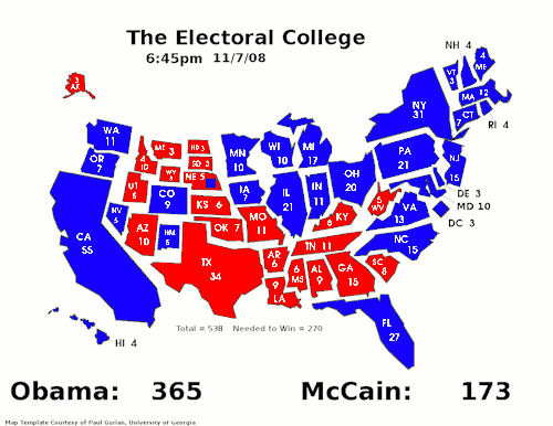 Student Blog Post
Some say that the electoral college is good and others say that it is not needed any more. I say that we the people don’t need the electoral college because the government should have enough technology to not have to have a middle...