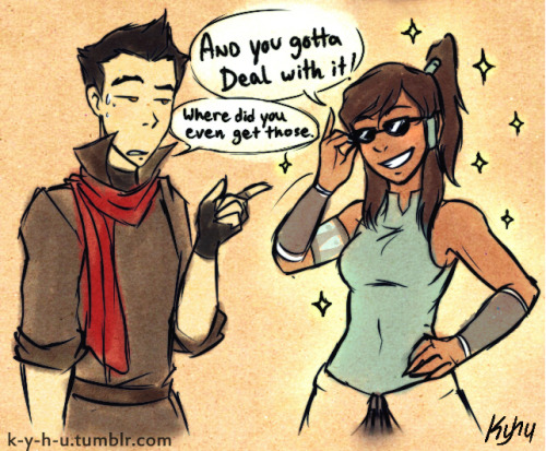 k-y-h-u:   I made a random Makorra comic? idfk lol am I funny yet.   <3 <3 <3 <3